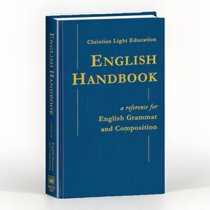 Christian Light Education English Handbook Grammar Composition Homeschool HC
